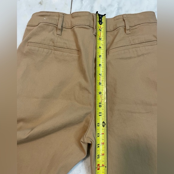 Vigoss women’s Duu Dylan wide barrel leg khaki color crop pants waist 31 - Picture 8 of 10